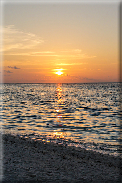 foto Alba e tramonto alle isole Maldive